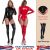 Womens PVC Leather Romper Crotch Lingerie Bodysuit Wetlook Shiny Jumpsuit Zipper