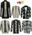 Ladies Woman Owl skull Horse Print Knitted Long Sleeve Cardigan Jumper Plus Size