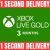 3 MONTHS – XBOX LIVE GOLD MEMBERSHIP – WORKS IN ALL COUNTRIES (INSTANT DELIVERY)