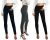 Girls Skinny School Trousers Black Navy Ladies Stretch Women Office Work Pants