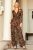 Sosandar Leopard Print Wrap Front Wide Leg Jumpsuit With Pockets Size 12 Nwot