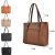 Women’s Large Designer Style Faux Leather Tote Bag Shopper Hand Bag