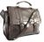 Lorenz Cowhide Genuine Real Leather Satchel Messenger Shoulder Bag Handbag Brown