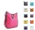 Girls Trendy Button Faux Leather Ladies Shoulder Bag Women Cross Body Handbag