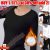 Women’s Thermal T-shirt Underwear Winter Warm Fleece Soft Thick Pullover Tops❤uk