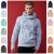 Chunky High Cross Neck Hoodie Hooded Sweatshirt Hoody Heavy Weight Thumb Hole