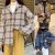 ZANZEA Womens Check Plaid Tops Cardigan Casual Baggy Coat Jacket Outwear Plus