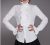 Ruffles Shirt Women Long Sleeve OL Frilly Cuff Blouse Dance Office Top 2023 Gift