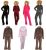 WOMEN 2PCS VELVET VELOUR CRUSHED JOGGING TOP LOUNGE WEAR LADIES TRACKSUIT SET