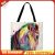 Colorful horse Printed Shoulder Shopping Bag Casual Large Tote Handbag *Z