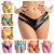 Sexy Women PVC Wet Look Hot Pants Boxer Shorts Booty Dance Club Wear Underwear