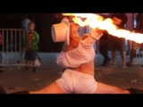 Maria Zak Cabaret Fire Dancing