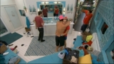 8/01 2:11am – Frankie Finds Zach in the Bathroom With the Guys and Gives Him a Long Hug