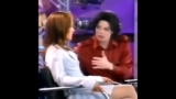 Michael Jackson and his wife love during an interview #shorts