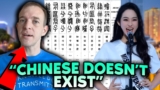 Why The Chinese Language Doesn’t Exist