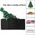 Large Heavy Duty Xmas Christmas Tree Bags Home Storage Bag Zip Sack Holder Black