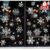 100X Reusable Christmas Window Snowflakes Stickers Clings Decal Xmas Store Decor