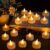 Led Tea Lights Candles LED Flickering Flameless Battery Operated Wedding UK