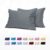 MistyMorning Pillow Case Pair,  Egyptian Cotton Soft & Premium (50*75+15 cm)