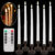 6Pcs Remote Control Flickering Flameless Taper LED Candles Light Battery Powered