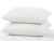 Luxury Twin Pack of 2 Pillows Soft Anti Allergenic Hollowfibre Hotel plain