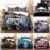 Kids 3D Game Quilt Duvet Cover Set Bedding Set Single Double UK Size Gift