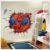 Superheroes logos Avengers Spiderman Ironman wall stickers decal boys bedroom