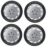 For Ford Transit Custom 16 inch Vegas Silver Wheel Trims (2012-2016)