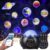 Planetarium Galaxy Starry Sky Projector Night Light Rotating Star LED Lamp Gifts