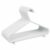 50 x BABY CHILDREN KIDS PLASTIC HANGERS CLOTHES CLOTH PLASTIC COAT HANGERS WHITE