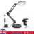 10X LED Magnifier Glass Desk Lamp With Light Stand Clamp Beauty Magnifying Lamp