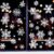 100X Reusable Christmas Window Snowflakes Stickers Clings Decal Xmas Decor 2024