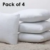 Pack of 4 Extra Deep Filed All Sizes Cushion Pads Inserts Fillers Scatters