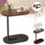 C-Shaped Compact Sofa Side End Table Coffee Laptop Table Living Room Bedroom UK