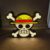 One Piece Logo LED Light Box – LED – Bedroom – Night Light – Boys/Girls mood