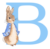 Personalisable Peter Rabbit STICKER DECAL approx 6″ High MATTE VINYL