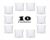 Pack of 10 Extra Deep Filed All Sizes Cushion Pads Inserts Fillers Scatters