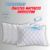 Pack of 4 100% Waterproof Pillow Quilted Zipped Pillow Protectors Covers Cases