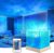 Cube Northern Lights Ocean Water Wave Night Light w/Remote LED Atmosphere Lamp