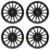 4 ATS StreetRallye wheels 7.0Jx17 ET45 4×108 SW for FORD Fiesta Focus Fusion KA