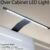 4x Over Cabinet LED Light & Driver Kit COOL WHITE Kitchen Cupboard Reading Lamp