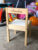 Personalised Childrens Kids Ikea Latt SINGLE CHAIR, Any Name engraved