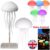 Jellyfish Hanging Light Voice Control Night Lights Bedside Atmosphere Lamp+Base