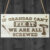 Grandad Can’t Fix It We Are All Screwed Wooden Hanging Plaque Fathers Day Gift