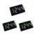 LED Car Alarm Clock Small Clock Material for Car Bedrooms Wall Travel