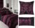 -50% SALE APACHI AUBERGINE/BLACK  Duvet Cover & Pillowcase set – All Sizes