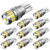 10PCS White T10 Wedge SMD AUXITO Car LED Bulbs Lampss W5W 2825 158 192 168 UK