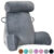 Backrest Reading Pillow with Neck Rest Lumbar Support Arm Seat Cushion Lounger