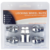 Ellis Excellence Set of 4 Alloy Wheel Lockable Nuts, 1/2 UNF Chrome