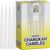 1pk Of Chanukah – Hanukkah Candles White Menorah Box of 44 – 10cm